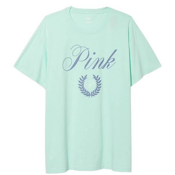 PINK CAMPUS SHORT SLEEVE TEE - Picture 2 of 2